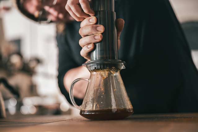 Hvordan lage Aeropress?