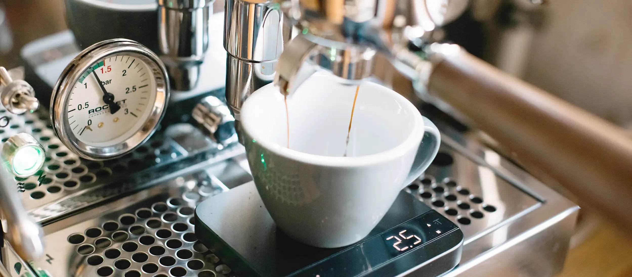 Vedlikehold av E61 espressomaskin