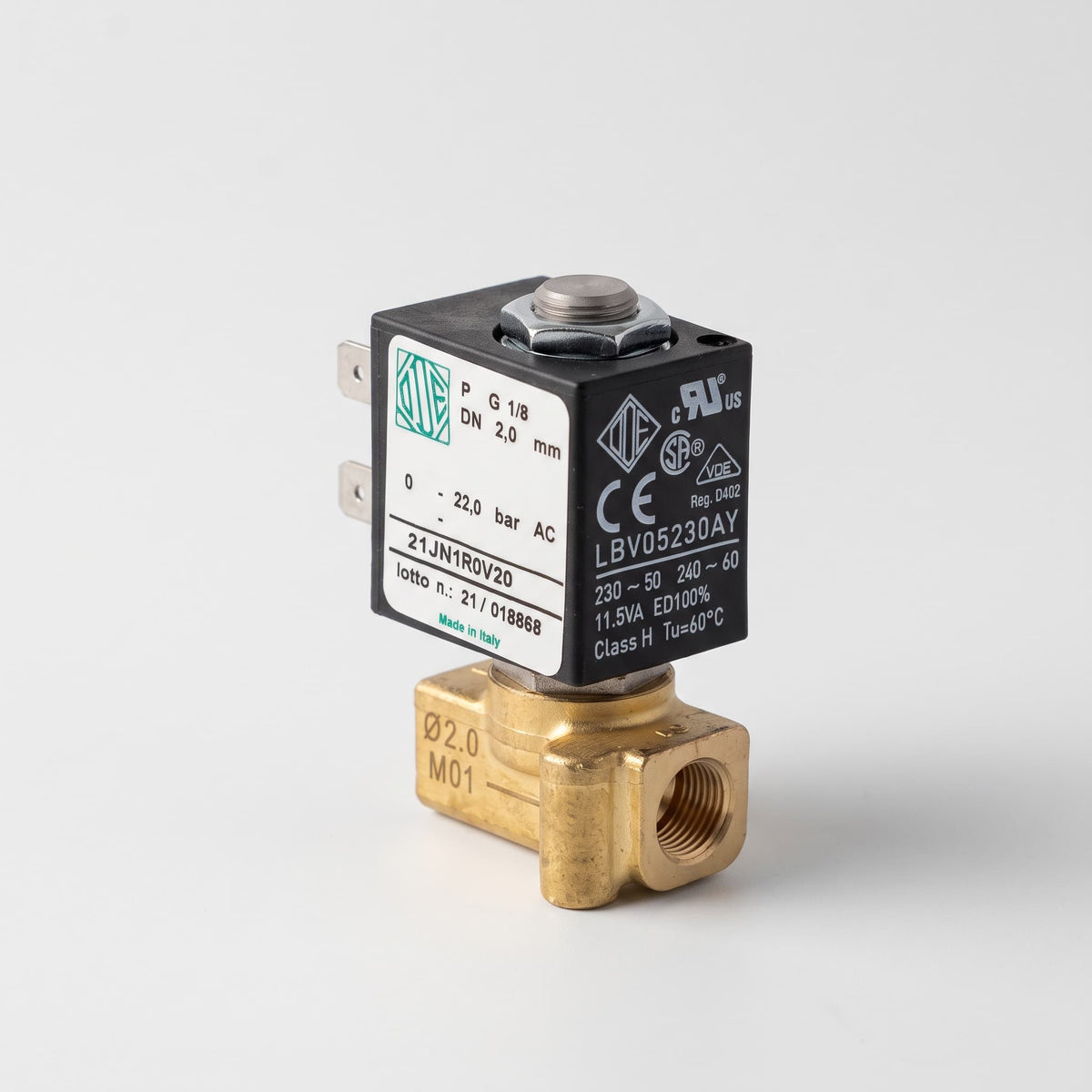 2-Veis Magnetventil påfylling koker IZZO 230V