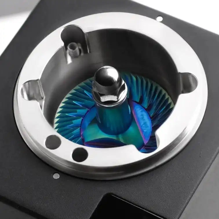 Hypernova Iridescent Titanium 58mm Flat Burrs