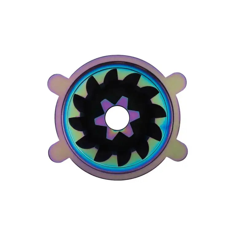 Hypernova Iridescent Titanium 63mm Conical Burrs