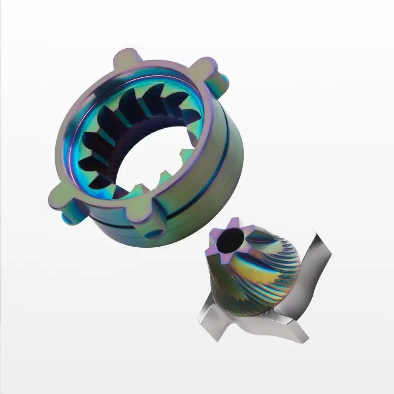 Hypernova Iridescent Titanium 63mm Conical Burrs