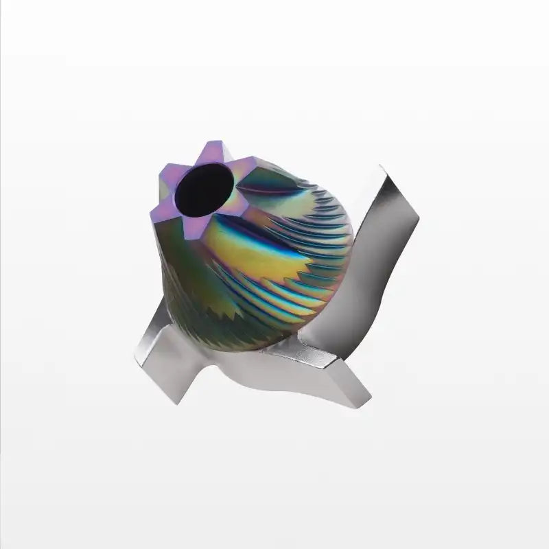 Hypernova Iridescent Titanium 63mm Conical Burrs