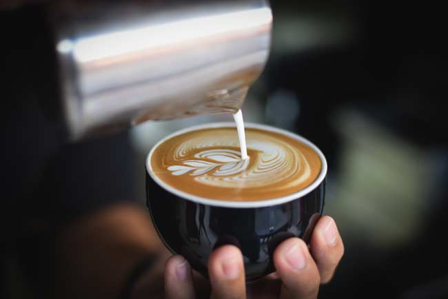 Melkepitcher for latte art