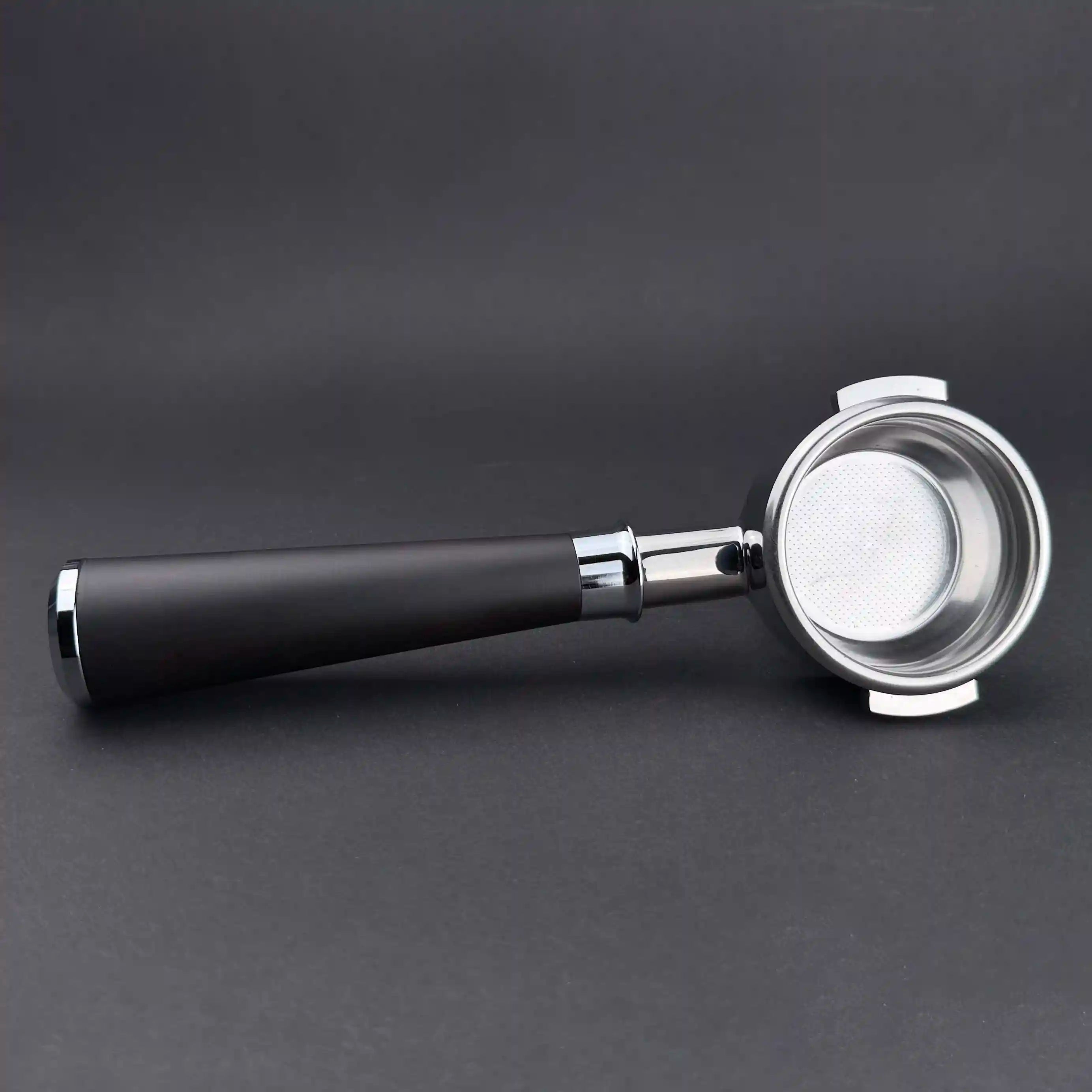 Bottomless Portafilter 58mm sort treverk