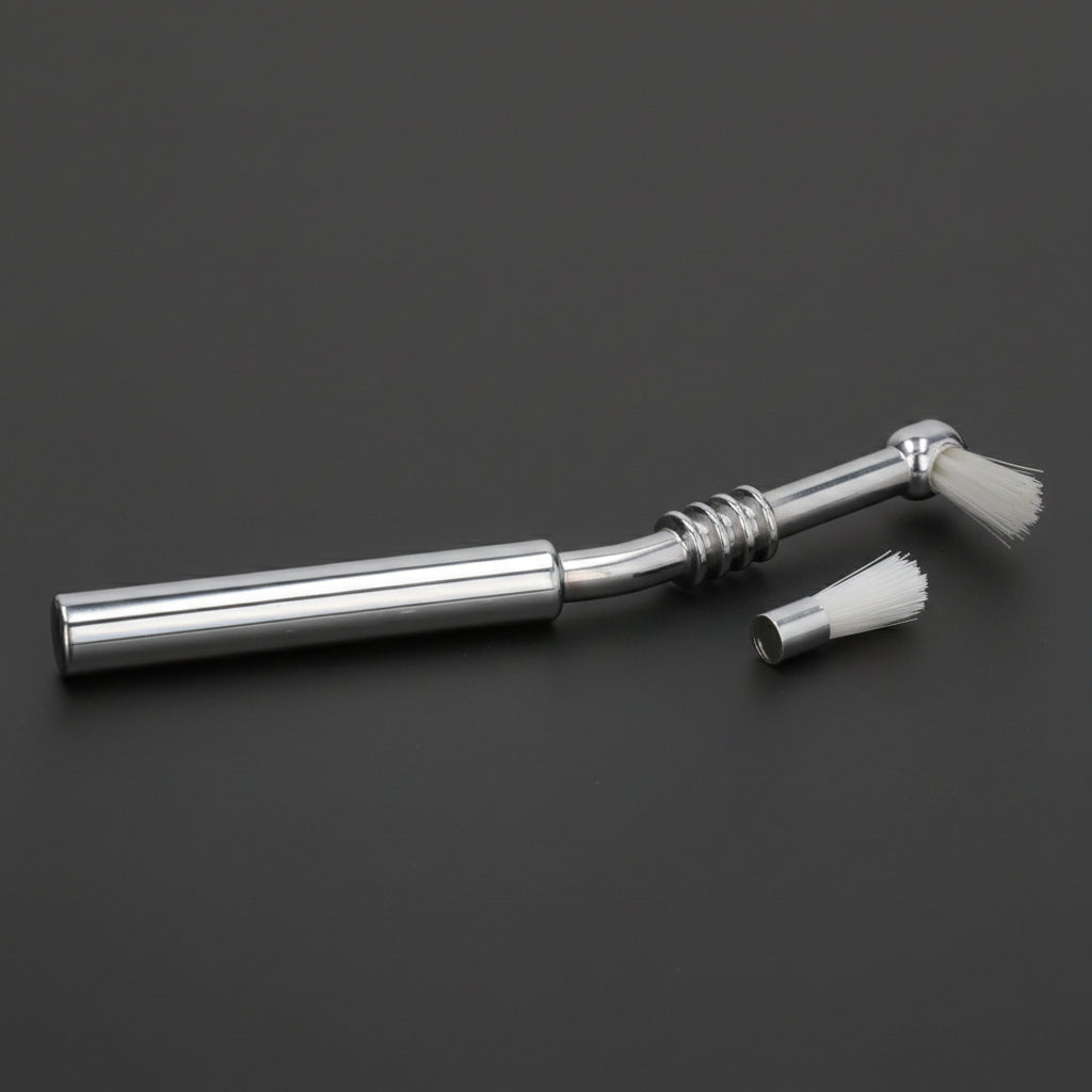 Rensebørste for kaffemaskin i metall