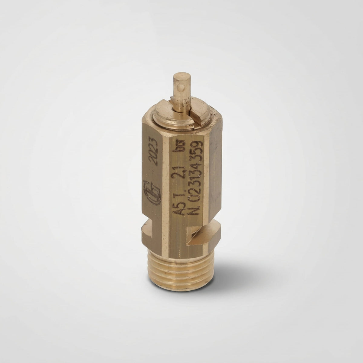 Sikkerhetsventil 2.1 bar 1/4" E61
