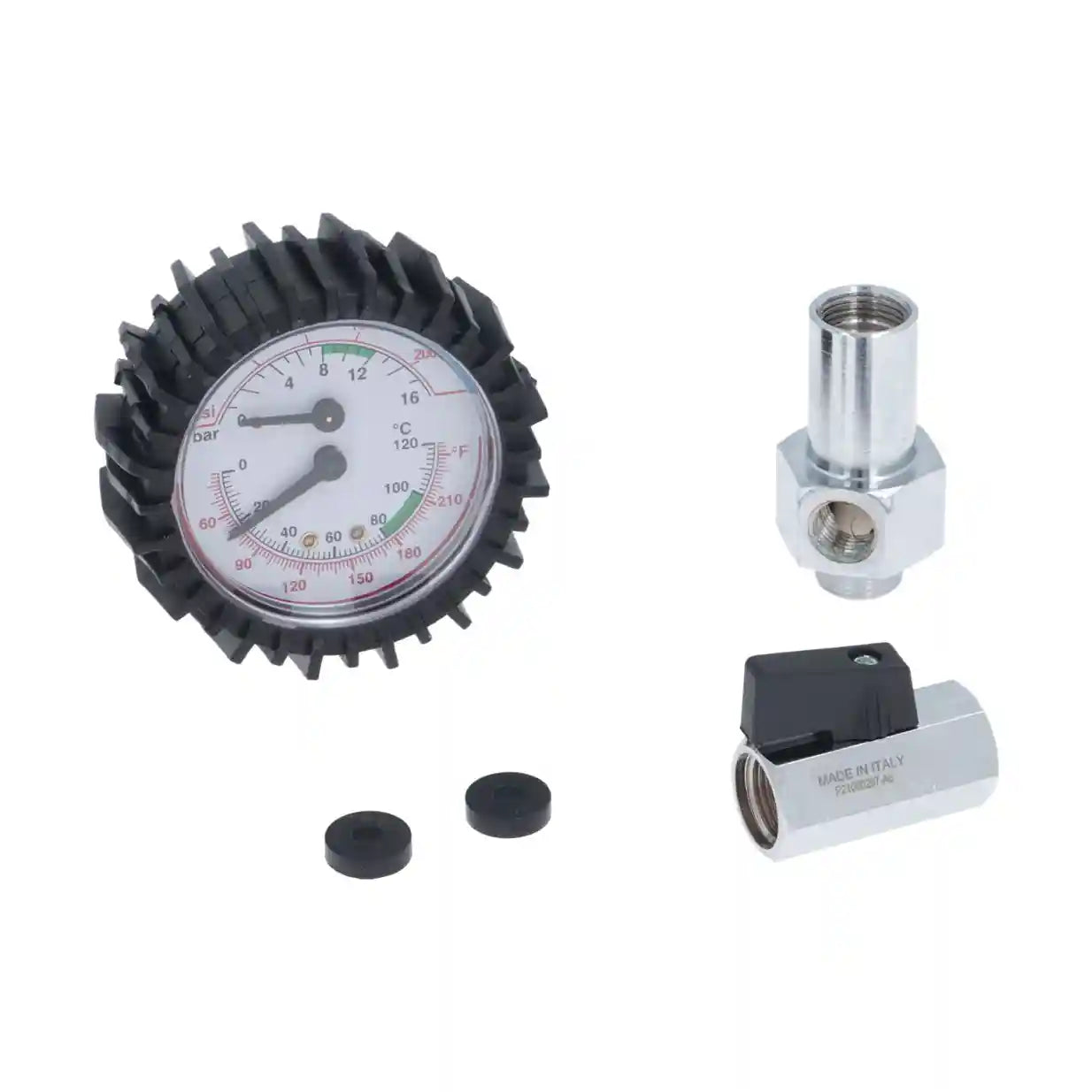 Termometer og Trykkmanometer for Portafilter